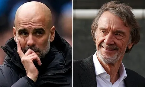 Pep Guardiola cảm thấy vinh dự trước những lời khen ngợi của Sir Jim Ratcliffe