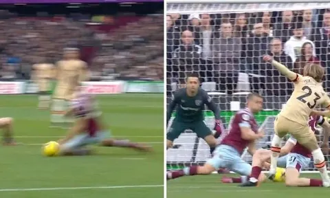 Chelsea mất oan quả penalty ở phút 89