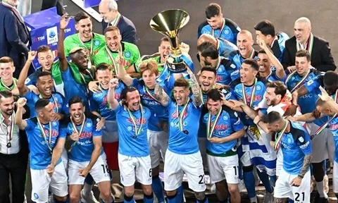 Napoli đạt lợi nhuận kỷ lục ở mùa giải 2022/2023