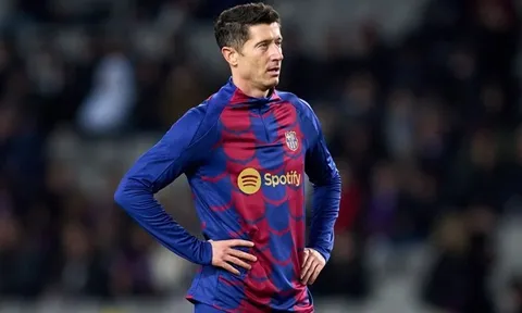 Robert Lewandowski thừa nhận phong độ sa sút