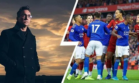 Nhạc công nổi tiếng cổ vũ Leicester đánh bại Liverpool