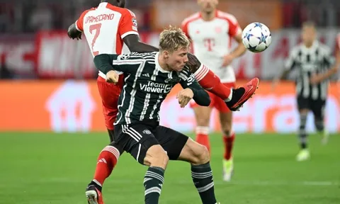 Hojlund phản ứng đẳng cấp sau trận Bayern 4-3 Man United
