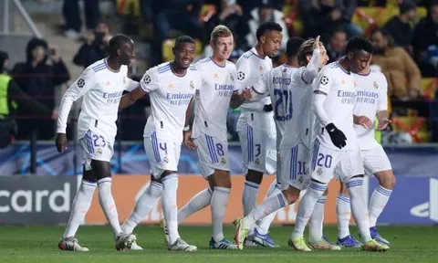2 cựu ngôi sao Bayern có siêu phẩm, Real Madrid đè bẹp Sheriff Tiraspol