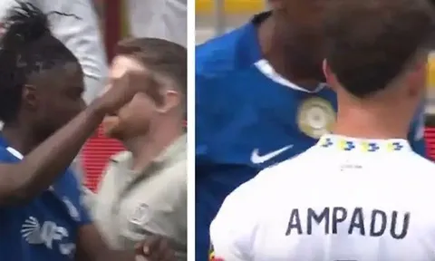 Romeo Lavia đẩy văng sao Leeds để bảo vệ HLV Chelsea