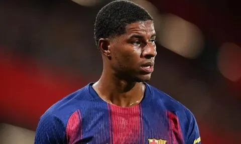 Dự bị tại Barca, Rashford vẫn lọt top 11 chân sút châu Âu