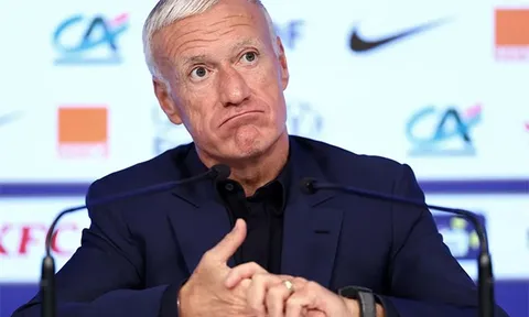 Didier Deschamps vắng mặt tại lễ bốc thăm chia bảng EURO 2024