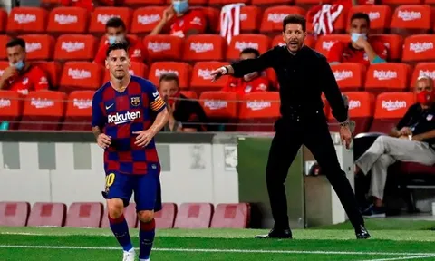 Simeone: Gặp Messi chỉ có cầu nguyện