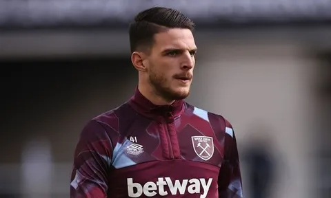 Declan Rice tạo cú lừa gây choáng cho Arsenal