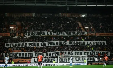 50% CĐV đội khách bị cấm đến sân vào cuối tuần này tại Ligue 1