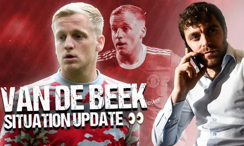 Xác nhận! Van de Beek chọn thời điểm rời M.U khi bị Solskjaer lừa dối