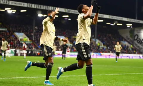 Song sát thăng hoa, Man United "hạ đo ván" Burnley trên sân khách