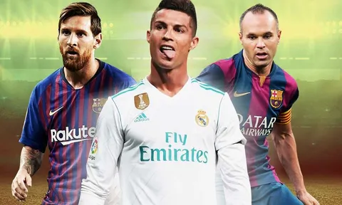 10 cầu thủ vĩ đại nhất thập kỷ qua: Barca - Real thống trị