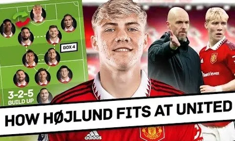 3 cách Man United xếp đội hình với Rasmus Hojlund