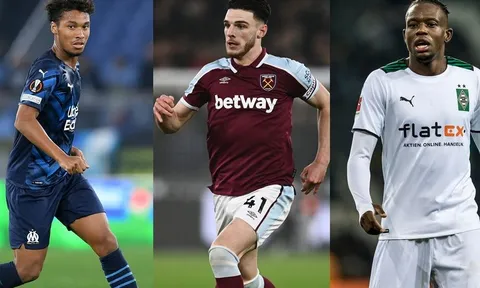 3 chữ ký thay thế Rice giúp Man Utd tiết kiệm hàng trăm triệu bảng