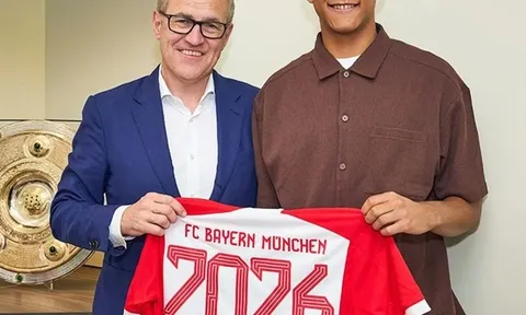 Bayern Munich ký hợp đồng với ngọc quý 18 tuổi