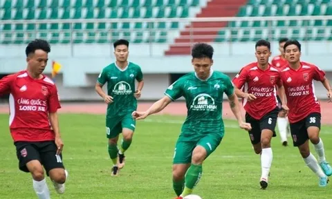 Nỗ lực bất thành, Long An trắng tay ở trận mở màn giải Hạng Nhất