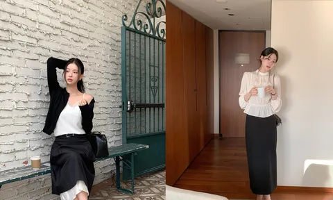 4 kiểu áo “cân đẹp” chân váy đen: mặc đơn giản vẫn toát lên khí chất thời thượng