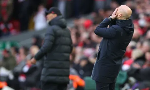 4 sai lầm của Ten Hag trong thất bại thảm hại trước Liverpool