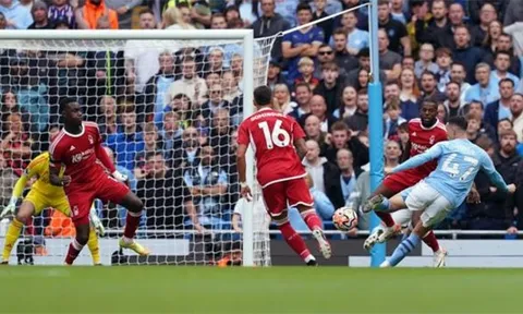 5 điều rút ra từ chiến thắng của Man City trước Nottingham Forest