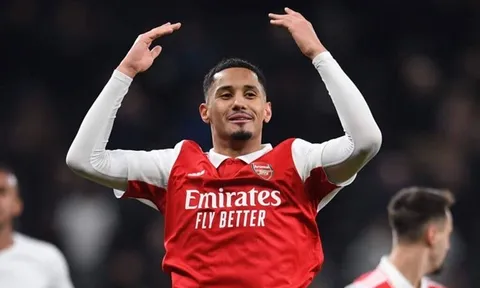 Saliba và các ngôi sao Arsenal có thể nhận được số áo mới