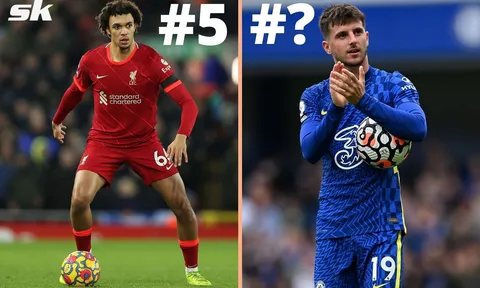 5 cầu thủ Anh đóng góp vào nhiều bàn thắng nhất tại Premier League 2021/22