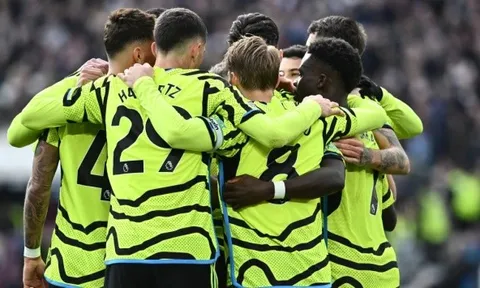 5 cầu thủ xuất sắc nhất Arsenal trong tháng 2: Rice dẫn đầu