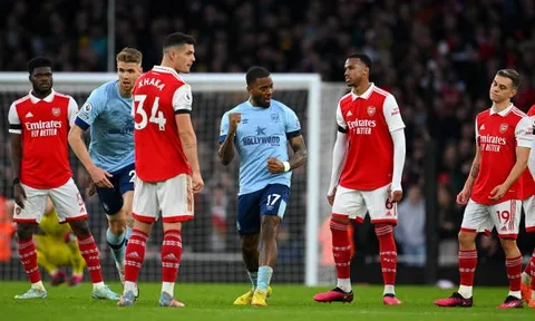 5 điểm nhấn Arsenal 1-1 Brentford: Pháo gãy nòng; Nghịch lý thành London