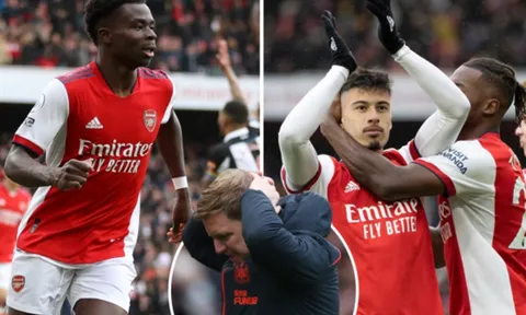 5 điểm nhấn Arsenal 2-0 Newcastle: Bệ phóng thần đồng; Phương án phá bê tông