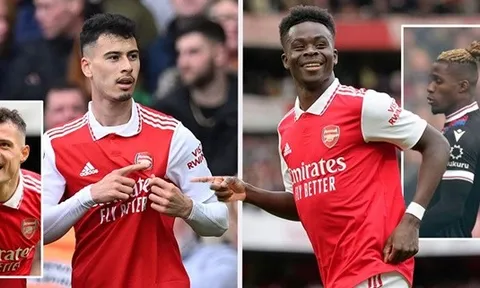 5 điểm nhấn Arsenal 4-1 Palace: Bùa hộ mệnh; Martinelli đạt tầm cao mới