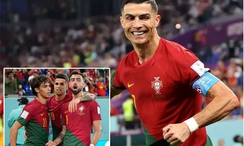 5 điểm nhấn Bồ Đào Nha 3-2 Ghana: Kỷ lục gia Ronaldo; Đoạn kết kịch tính