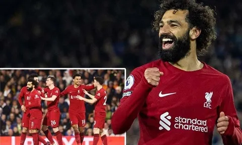 5 điểm nhấn Leeds 1-6 Liverpool: 'Phát kiến' của Klopp; Salah đi vào lịch sử