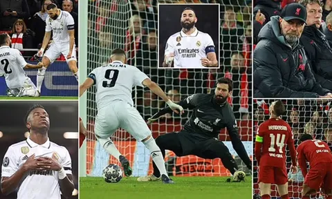 5 điểm nhấn Liverpool 2-5 Real Madrid: 'Nỗi ám ảnh' Vinicius; Kỷ lục của Salah