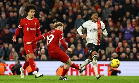 5 điểm nhấn Liverpool 4-1 Luton Town: Ngược dòng trong 2 phút; Sao trẻ rực sáng
