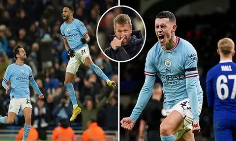 5 điểm nhấn Man City 4-0 Chelsea: Khắc tinh của Potter; 1 quyết định 2 kết quả