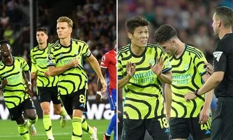 5 điểm nhấn Palace 0-1 Arsenal: Nỗi buồn của Saka; Giá trị bom tấn