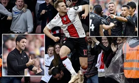 5 điểm nhấn Southampton 1-1 Arsenal: Cơn hạn kéo dài; Đứt mạch thăng hoa