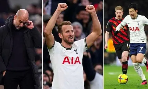 5 điểm nhấn Tottenham 1-0 Man City: Haaland 'tàng hình'; Pep vẫy gọi Arteta