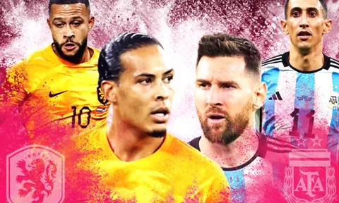5 điểm nóng Hà Lan vs Argentina: Van Dijk - Messi; Kịch tính khu trung tuyến