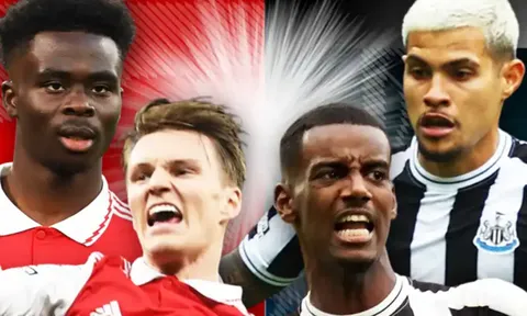 5 điểm nóng Newcastle vs Arsenal: Hai nhạc trưởng đọ sức; Saka đối đầu 'gã khổng lồ'