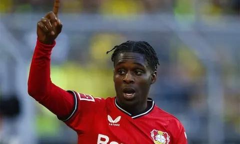 Leverkusen không bán Jeremie Frimpong trong tháng 1