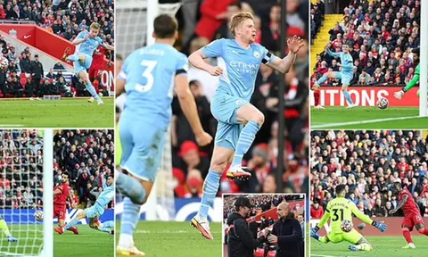 6 điểm nhấn Liverpool 2-2 Man City: Số 1 thế giới; Cơn điên của Pep
