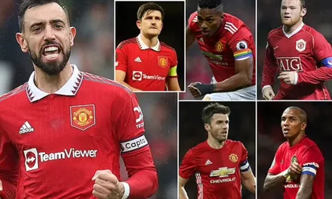 6 đội trưởng Man Utd hậu kỷ nguyên Sir Alex: Huyền thoại 253 bàn