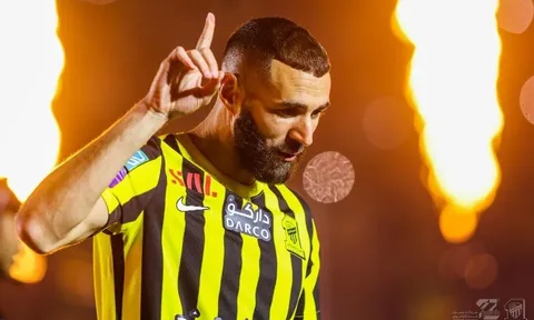 60.000 người dự lễ ra mắt của Benzema tại Saudi Arabia