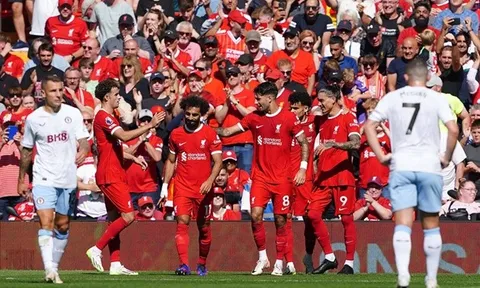 Jurgen Klopp ca ngợi dàn sao Liverpool sau trận Villa
