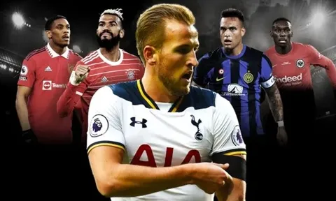 7 tiền đạo giúp Tottenham thay Kane: Mục tiêu 75 triệu; Chân sút hớp hồn Man Utd