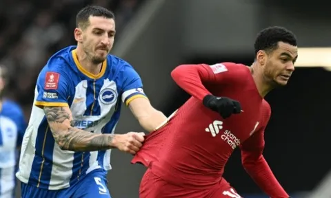 Brighton có thể là trở ngại lớn cho Liverpool trong cuộc đua vô địch