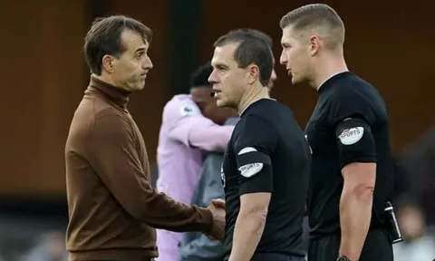 Thua Man Utd, Julen Lopetegui than phiền công tác trọng tài