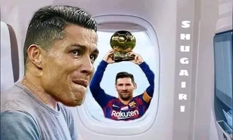 Cười vỡ bụng với loạt ảnh chế Ronaldo mất cúp