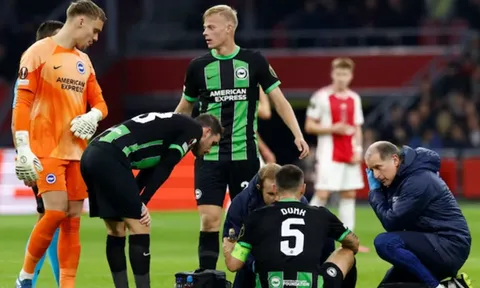 Đội hình Brighton tan hoang trước bão chấn thương