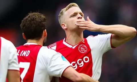 Van de Beek có thể quyết định tương lai ở M.U sau trận gặp Villarreal